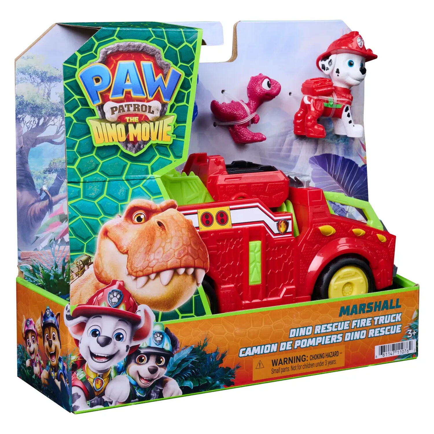 Veh&iacute;culo Paw Patrol Dino Marshall image number 0.0